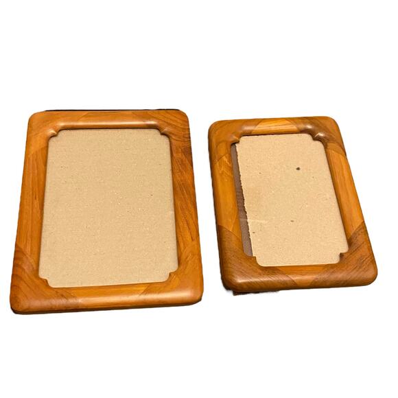 Vintage Fetco Fine Wood Handcrafted 5" x 7" Picture Frame Photo Made in Thailand - Picture 6 of 16